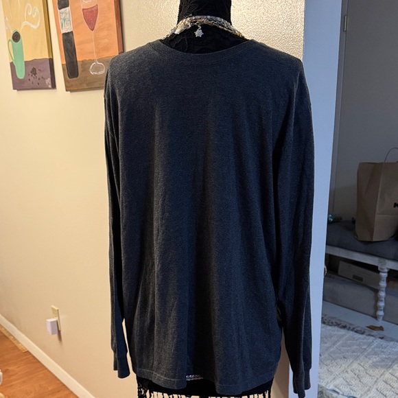 Jerzees Other - Jerzees large Men's gray/Black Long Sleeve Shirt